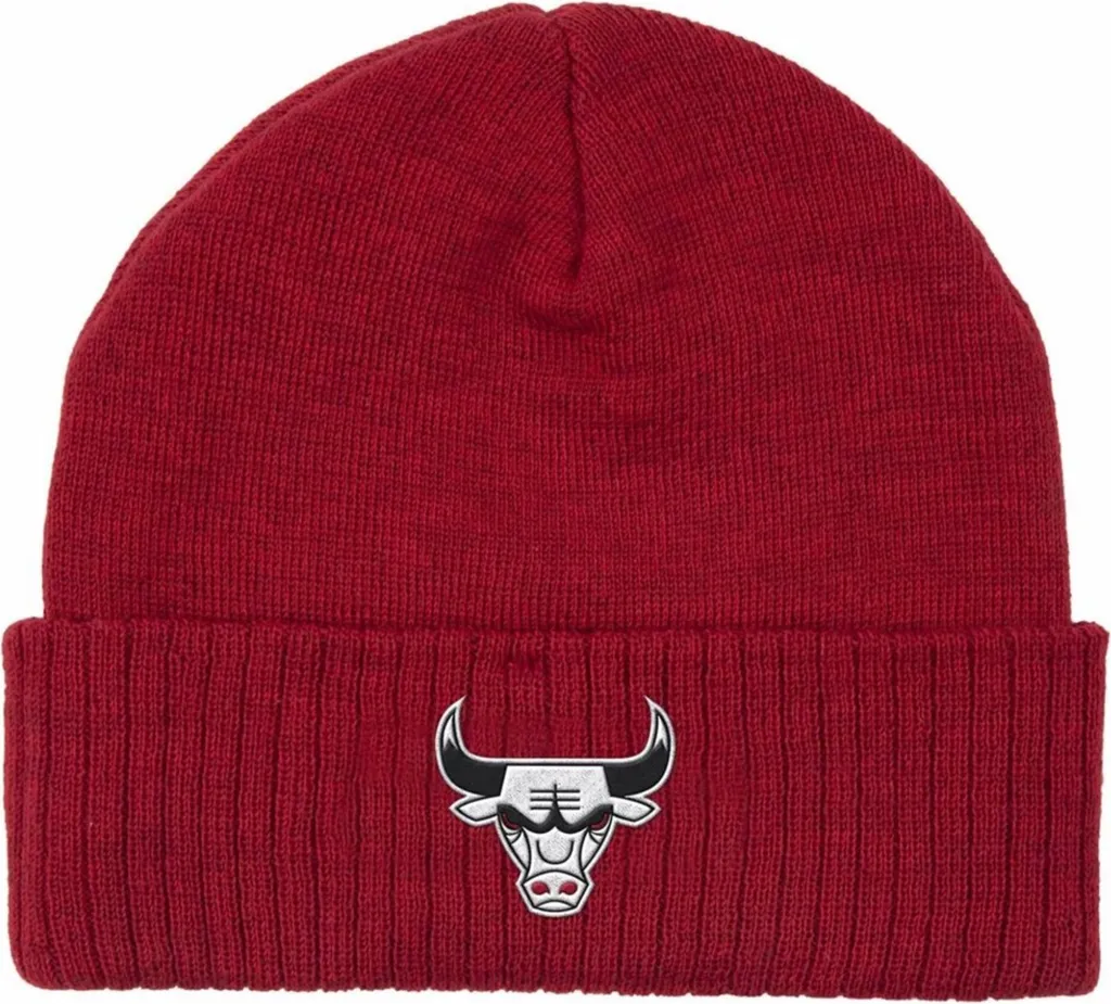 Bonnet Chicago Bulls Mitchell & Ness Fandom Hwc avec Logo Brodé NBA