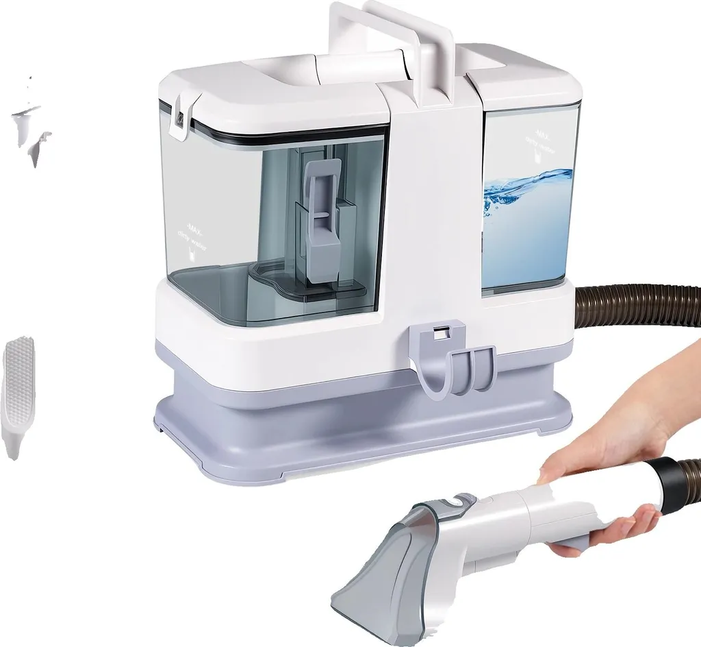 Shampouineuse Textile Multifonction 9kPa pour Canapés et Moquettes