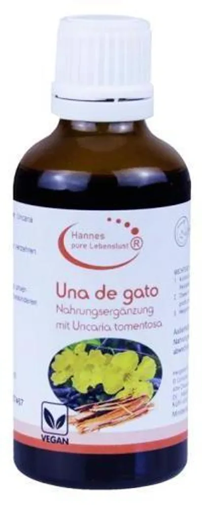 Una de Gato Liquide 50 ml - Écorce de Griffe de Chat Concentrée 1:5