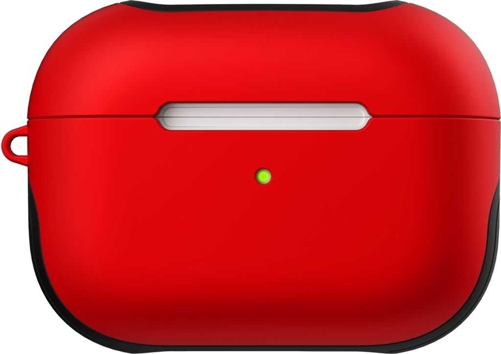 Mobigear Frosted Apple AirPods Pro 1 Hardcase Hülle - Rot