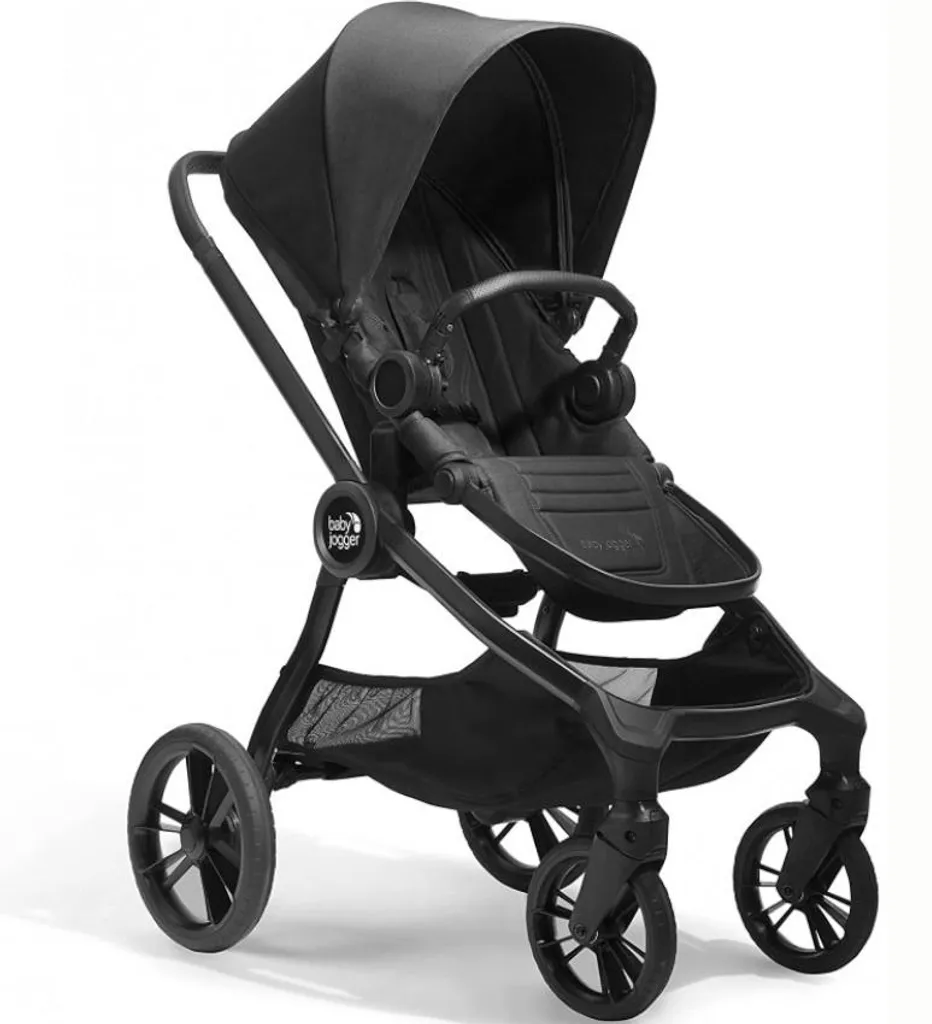 Poussette City Sights 4WM BabyJogger Noir Riche : Modèle multi-terrain
