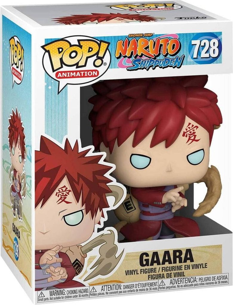 Naruto Shippuden - Gaara 728 - Funko Pop! - Vinyl Figur Produktbild 
