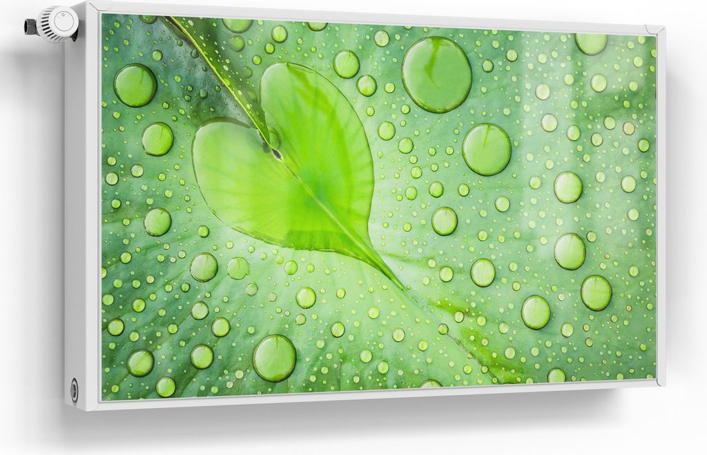 DEQORI Magnetmatte Heizung Standard 100x60 cm 'Grüne Juwelen' Magnetfolie