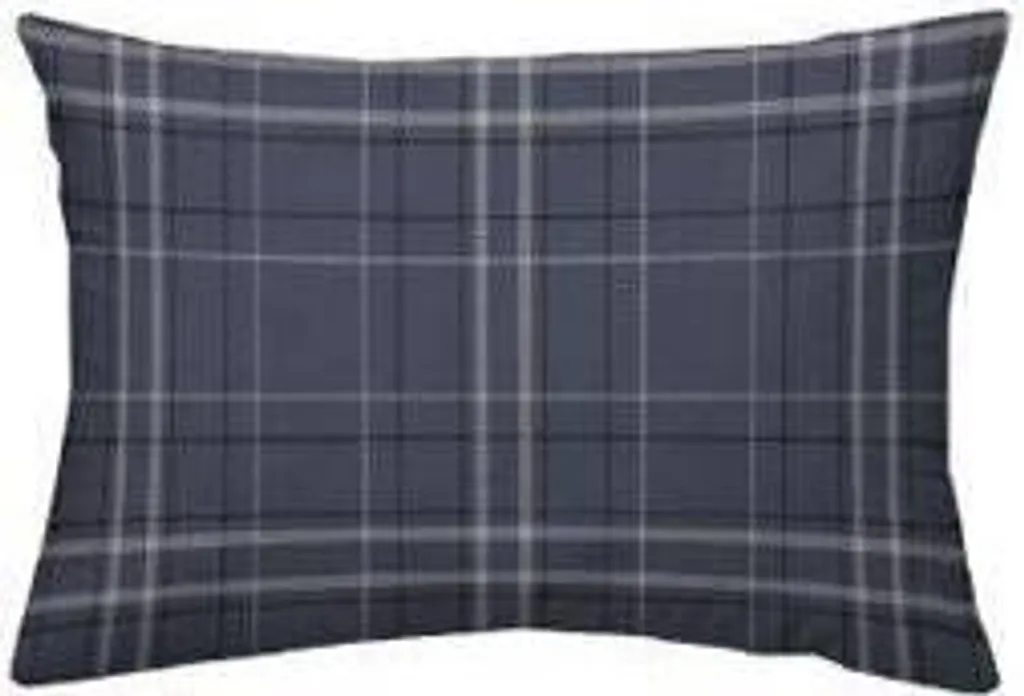 Coussin décoratif WINTER SPIRIT bleu foncé 40x60 cm en coton premium