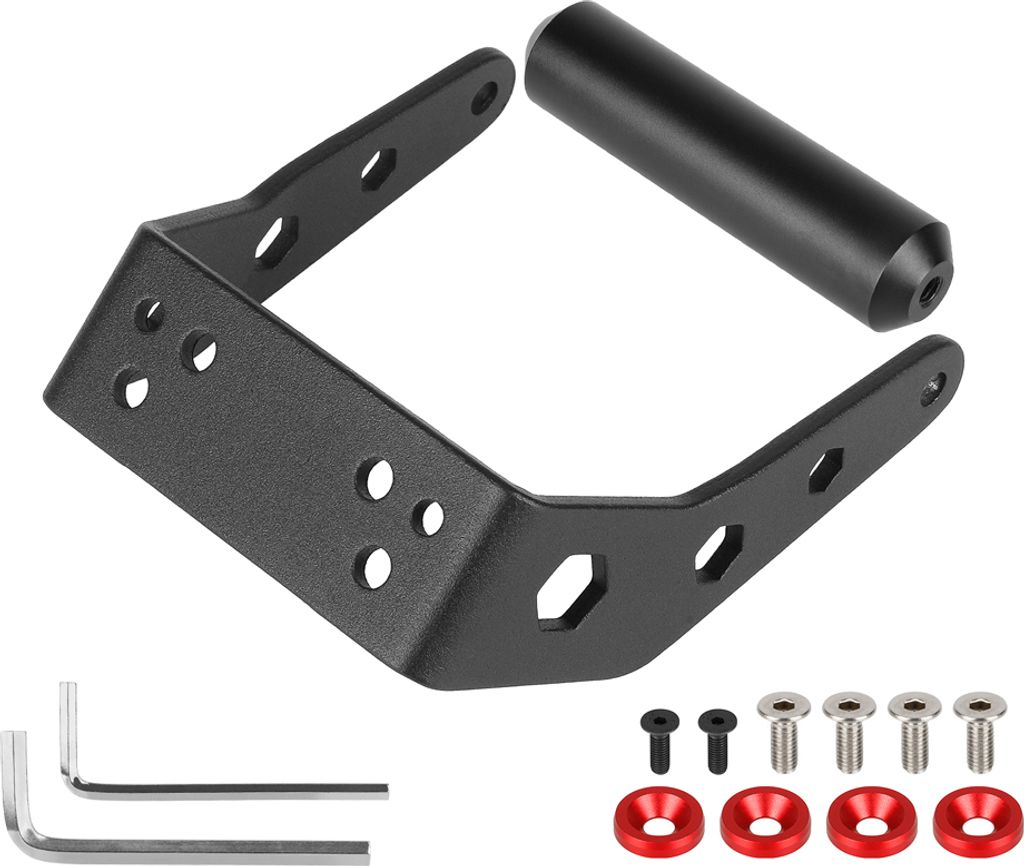 Lenkerhalterung hinten Universalgriff Kit Aluminium Elektroroller Modifiziertes Zubehoer