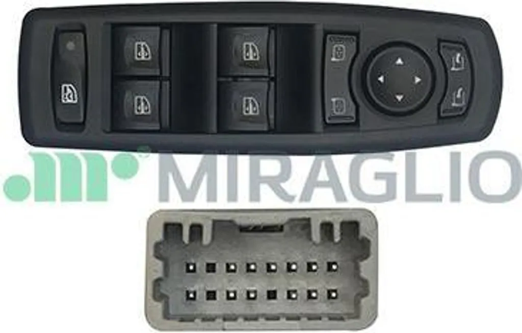 Interruttore Alzavetri MIRAGLIO 121/RNP76002 Renault Laguna OE 809610006R
