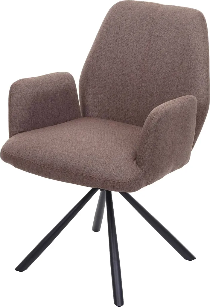 Sedia Poltrona HWC-H71 Marrone - Il Comfort Avvolgente per la tua Cucina