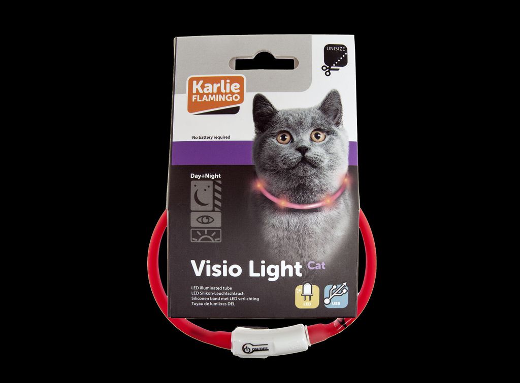 Karlie - Light Led Halsband Katze, 35Cm