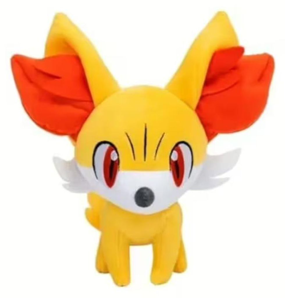 Jazwares Offizielles Pokémon Fynx Plüschtier, detailgetreue Produktbild 