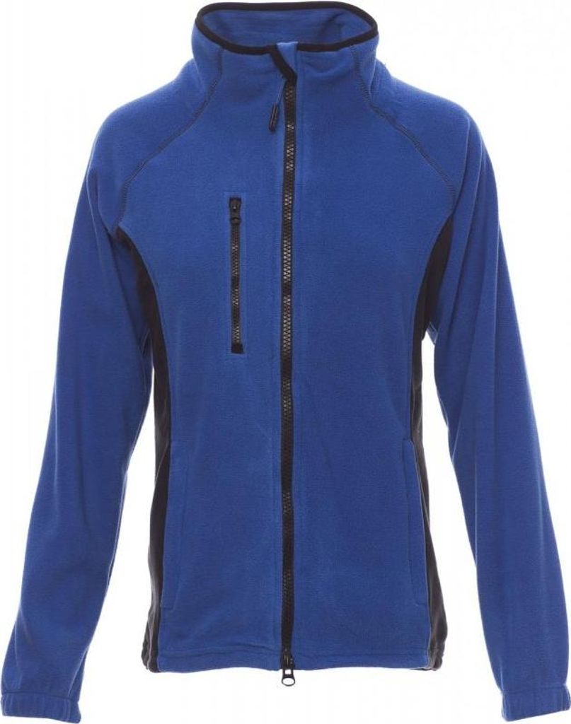 Damen Fleecejacke Zweifarbig "ASPEN+LADY" - Payper Königsblau/Schwarz L