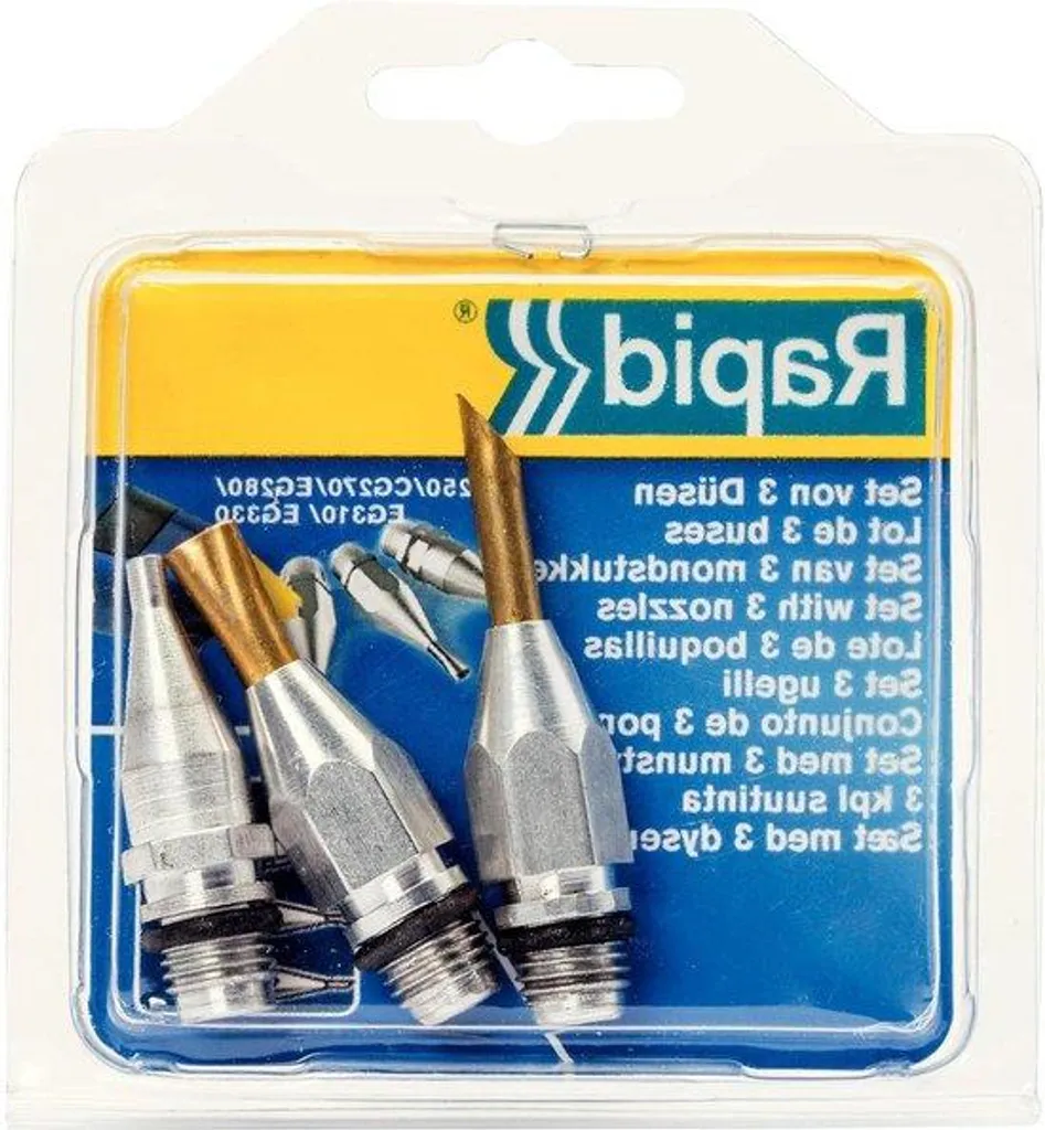 Buses pour pistolet à colle chaude - Kit d'accessoires multi-tailles