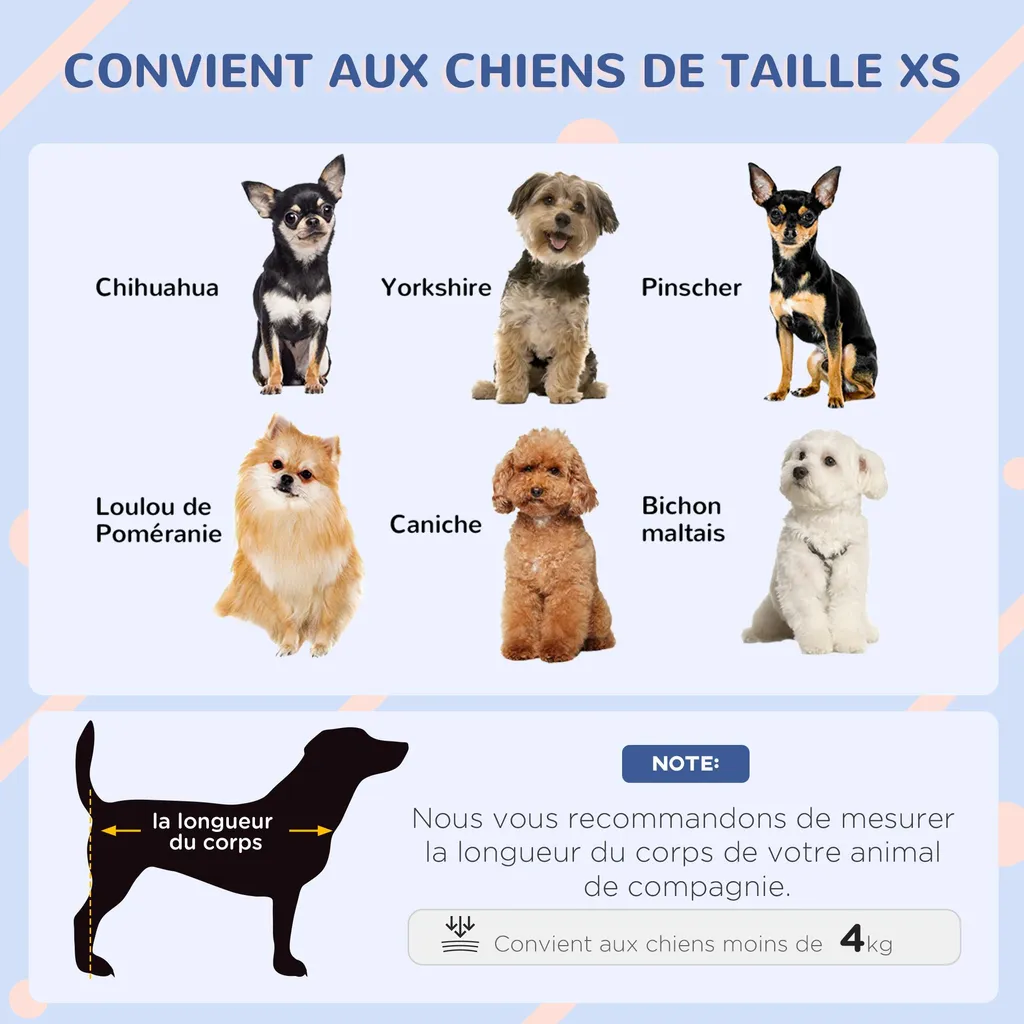 Maison pour chiens avec aération et toit imperméable abri extérieur chiot - 3