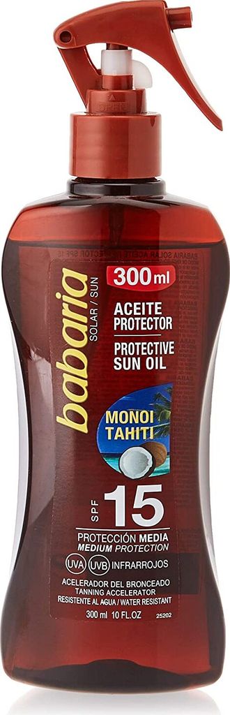 Babaria Sonnenschutzspray SPF15 Produktbild 