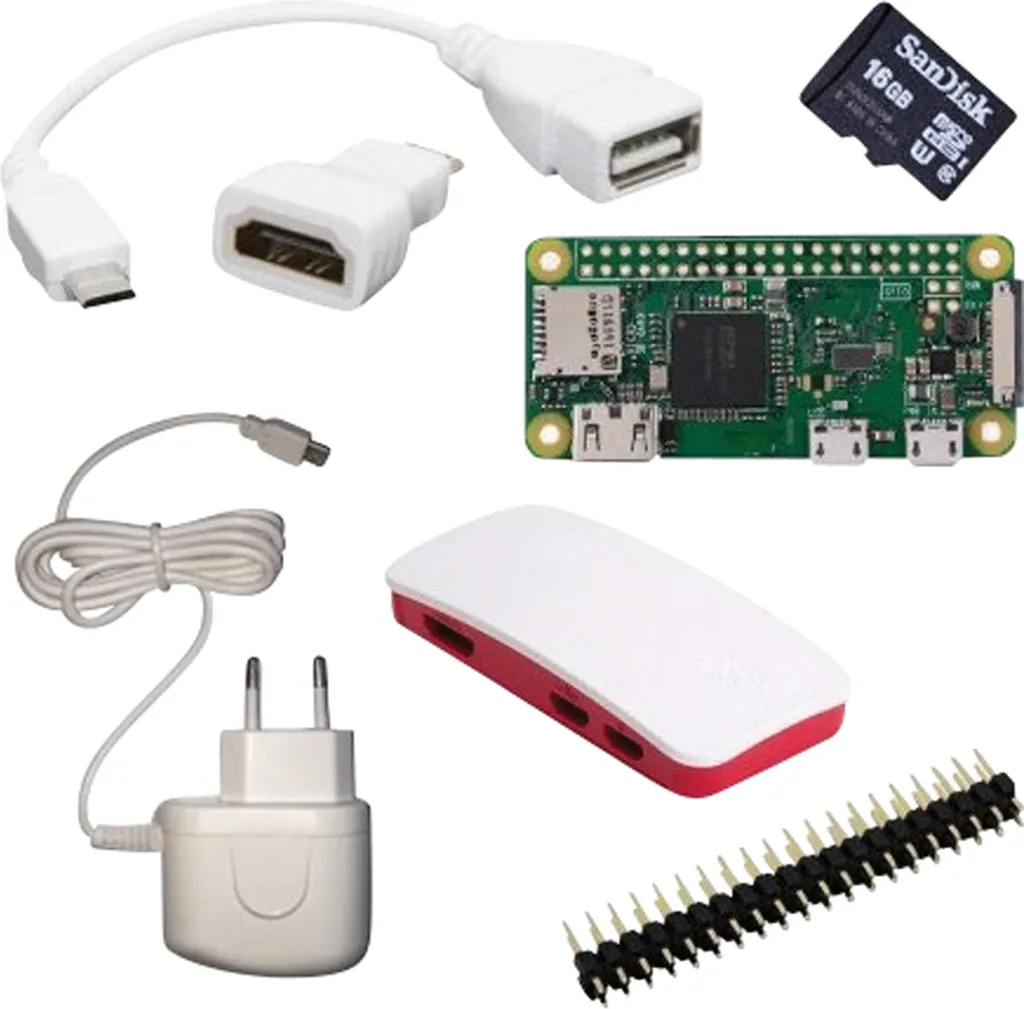 Raspberry Pi Zero W Kit de Démarrage pour Projet IoT et Domotique WiFi