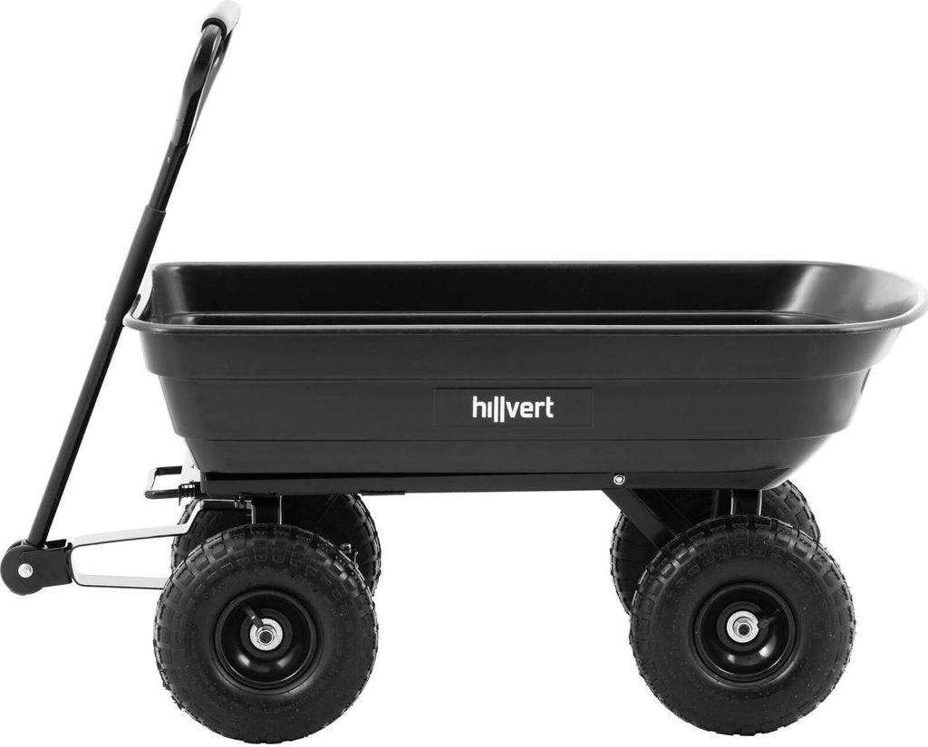 hillvert Gartenwagen - 300 kg - kippbar - 75 L Produktbild 4