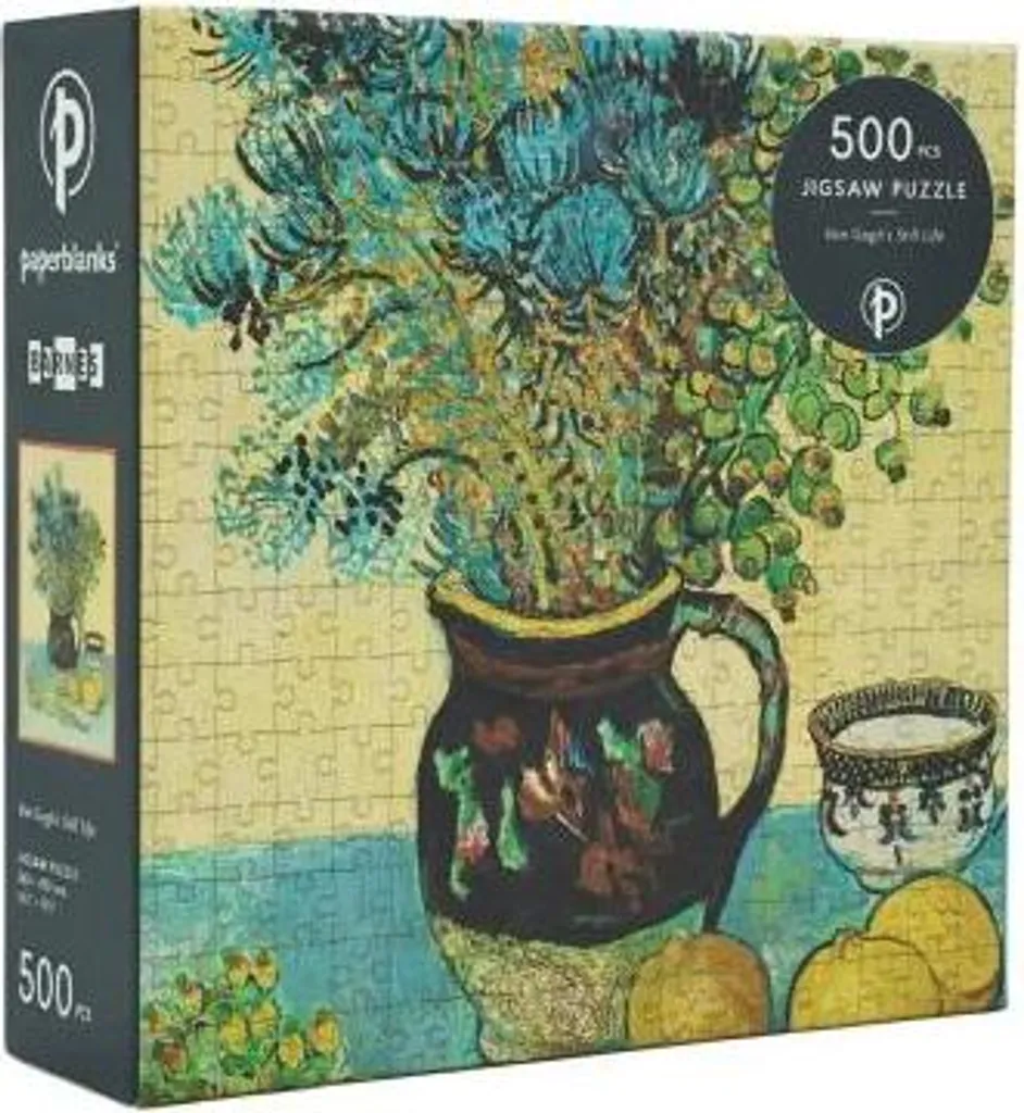 Puzzle d'art Van Gogh Nature morte 500 pièces Paperblanks Collection Barnes