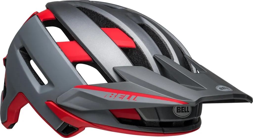 Casque VTT Bell Super Air R Spherical Matte Grey Red Taille S Performance - 6