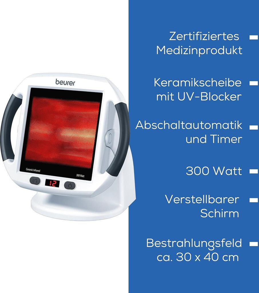 BEURER IL 50 Infrarot-Wärmestrahler Produktbild 17