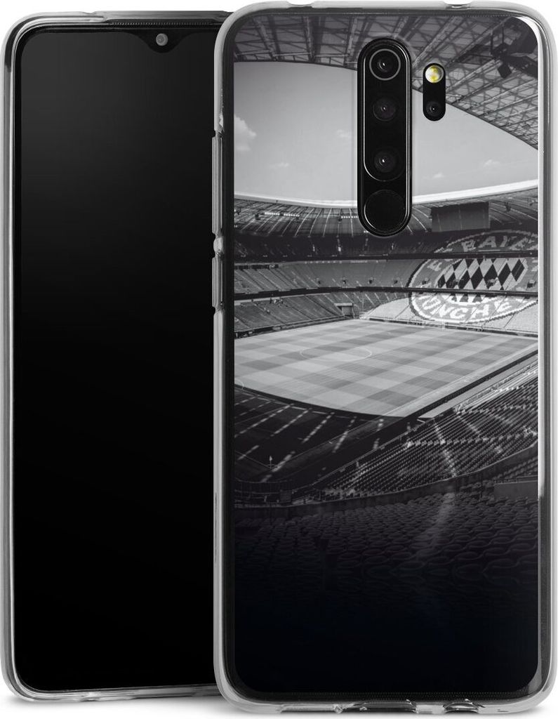 DeinDesign Handyhülle für Xiaomi Redmi Note 8 Pro Silikon Hülle Case Smartphone Schutzhülle FC Bayern München FCB Stadion