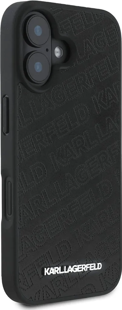 Coque iPhone 16 matelassée Karl Lagerfeld en polyuréthane robuste - 3