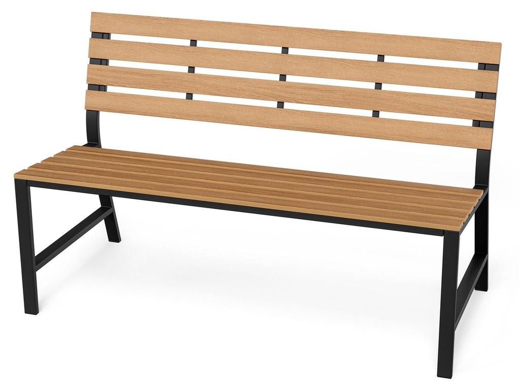 di volio Gartenbank TARZO - Beige, Sitzbank mit Lehne für Produktbild 