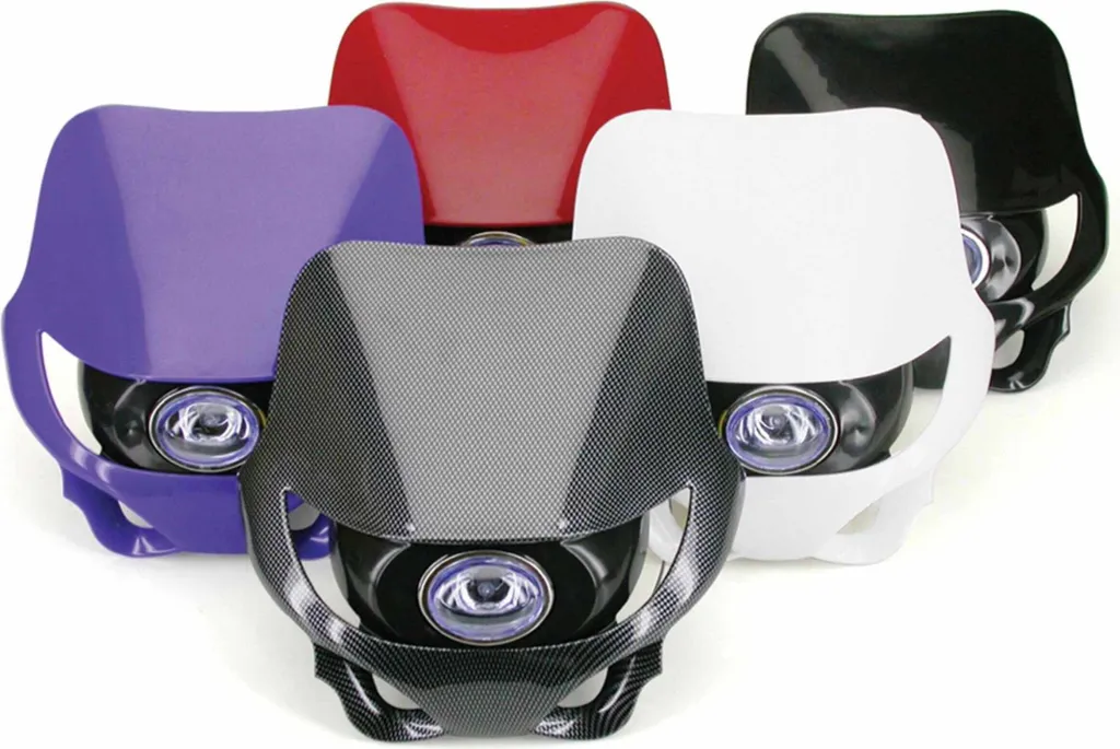 Protège guidon carbone léger TNT Cyclope moto 50 rigide