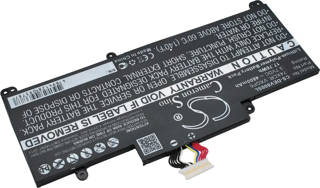 Batterie pour Dell Venue 8 Pro Voyage et Travail Modèle T01D VXGP6