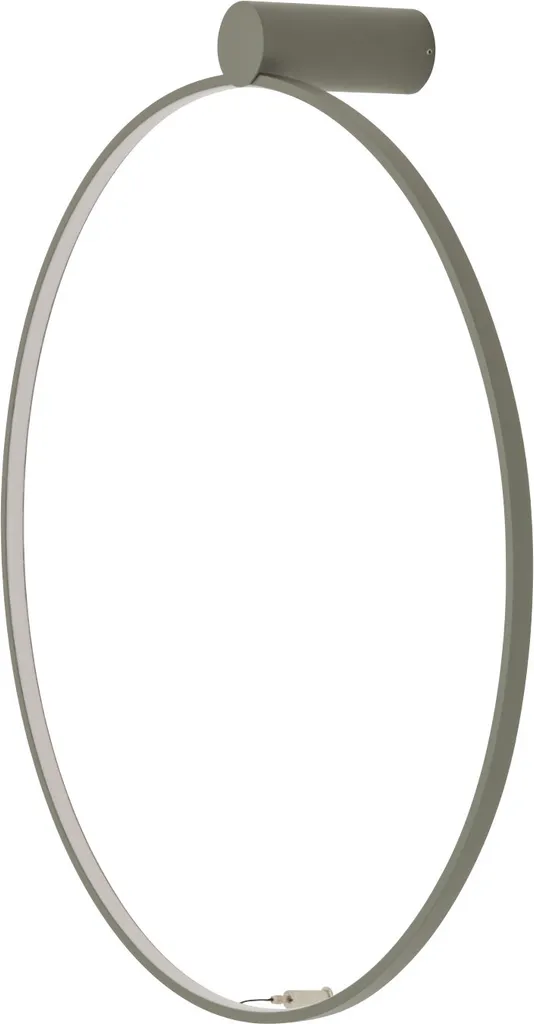 Plafonnier LED Blanc Chaud pour Chambre et Séjour, Design Moderne 65cm