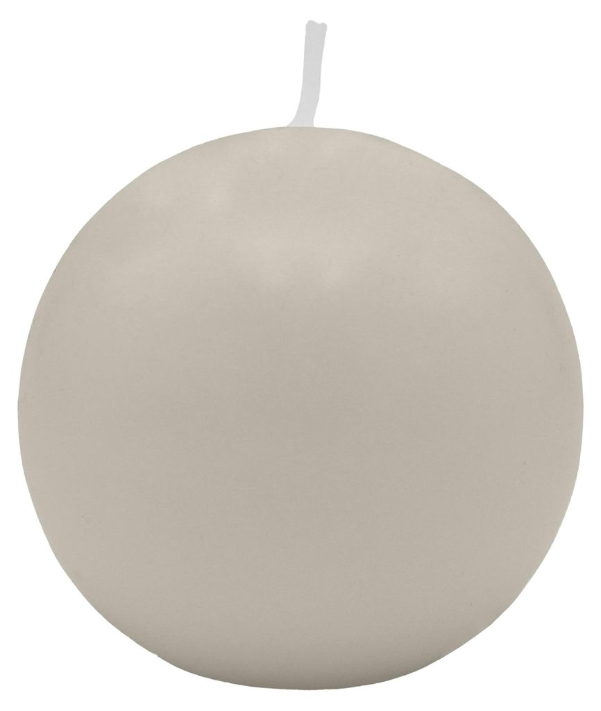 Kugelkerzen Moonstone Stein Ø 70 mm, 12 Stück