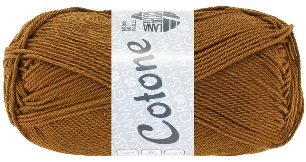 Lana Grossa - Cotone 0037 braun Produktbild 