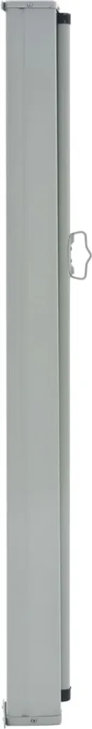 The Living Store Tenda laterale estensibile 100x300 cm Marrone - 5