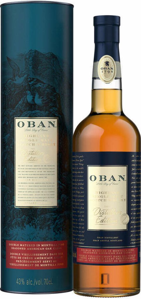 Oban Distillers Edition Single Malt Scotch Whisky, Flasche, Alkohol, 43 %, 700 ml, 778148