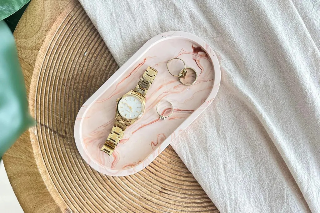 Kit DIY Loisirs Créatifs résine et bol terre cuite pour décoration maison