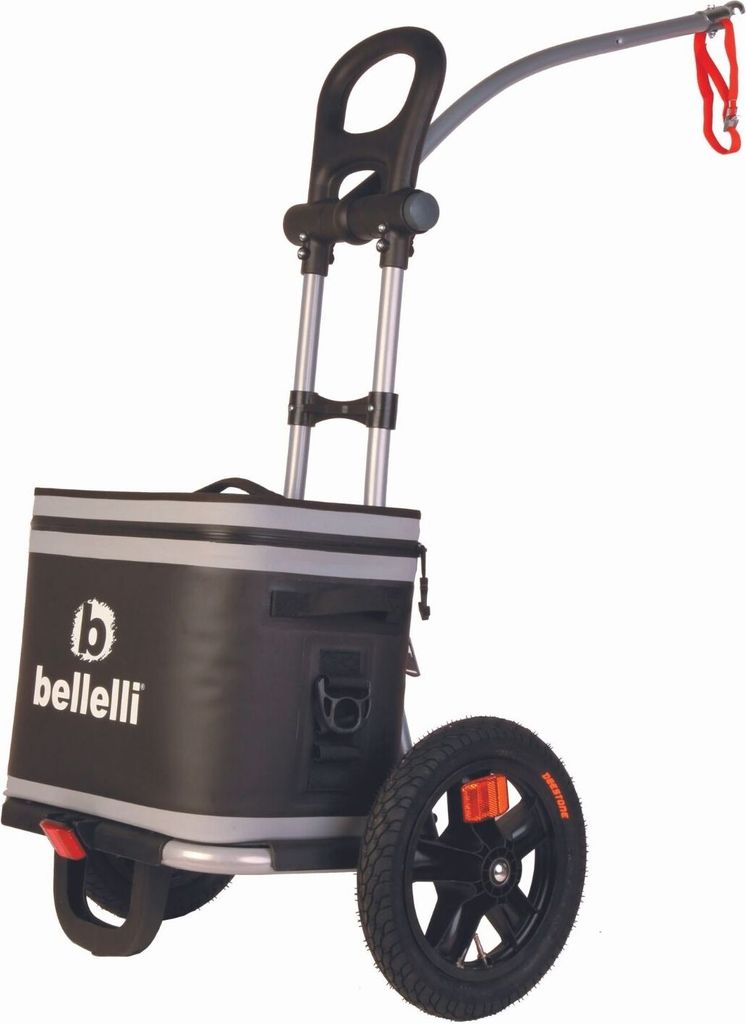 Fahrrad Einkaufstrolley - Fahrrad Trolley - Fahrradanhänger - Outdoor Trolley - B-Tourist Picnic Bag L - mit Kühltasche 20 Liter - Picnic Trolley...