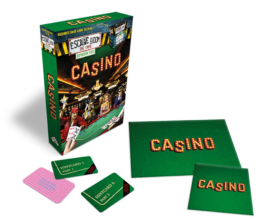 Extension Escape Game Évasion Chambre Casino - Pack Scénario de Jeu