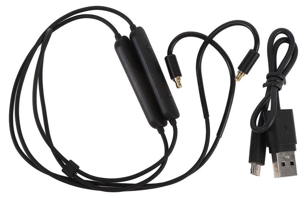 Bluetooth-Wireless-Adapterkabel, wiederaufladbar, mit Mikrofon-Controller für IE100 Pro IE400-Kopfhörer