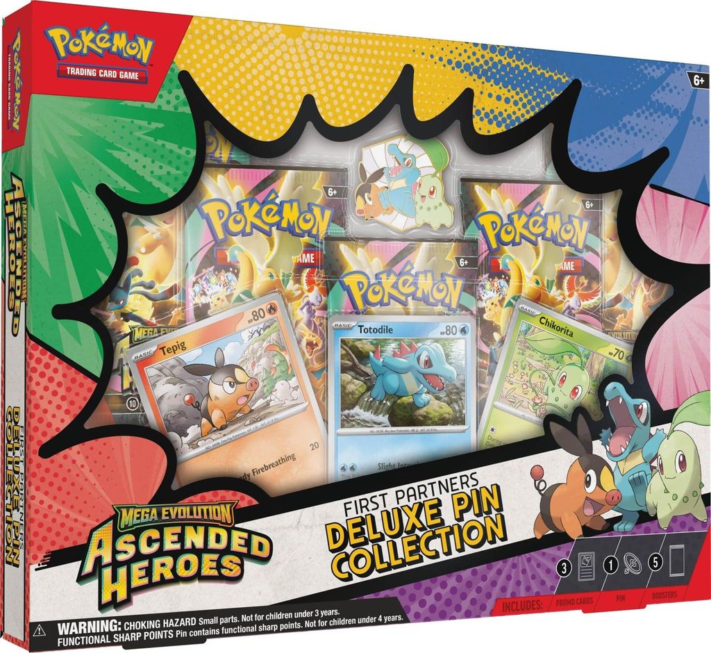 POKÉMON Ascended Heroes Deluxe Pin Kollektion Produktbild 