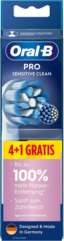 Brossettes Oral-B Pro Sensitive Clean Blanches : Douceur et Précision