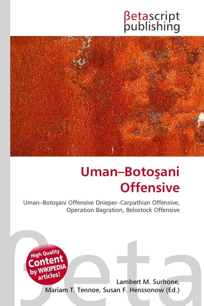 Uman-Boto¿ani Offensive
