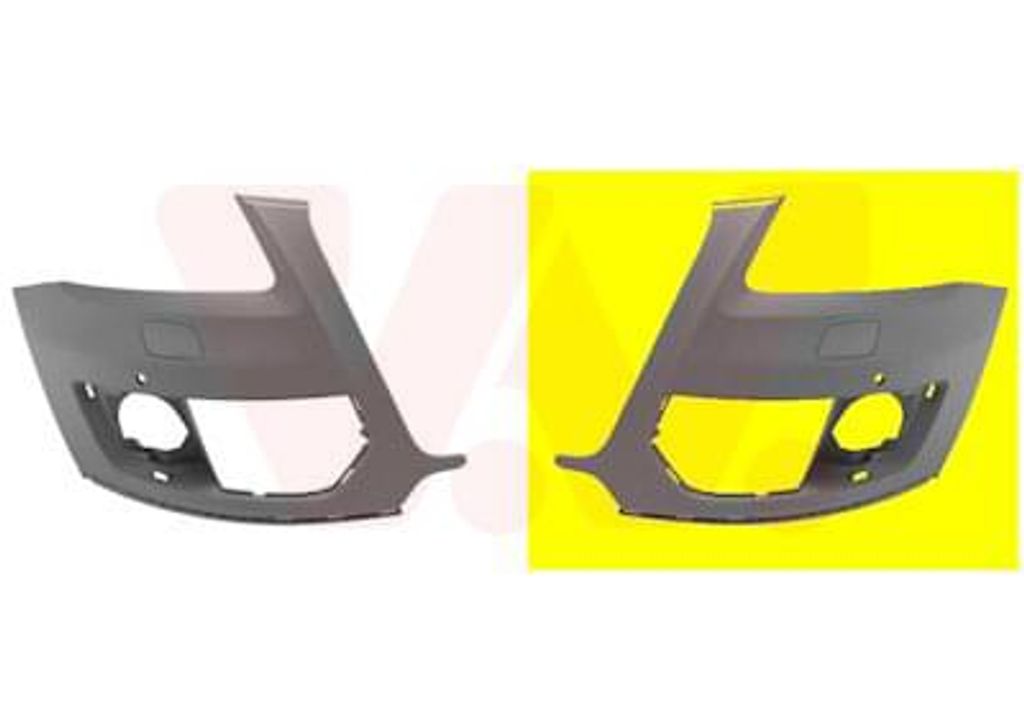 VAN WEZEL Stoßstange Stoßfänger Vorne Links für AUDI Q5 (8RB) Grundiert 0380567