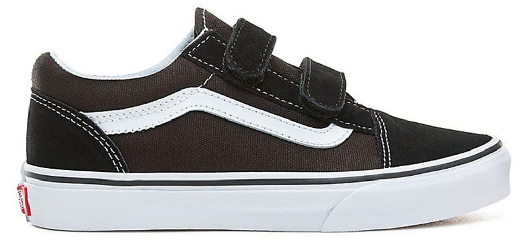 VANS Kids Schuh Old Skool Klett V black/true white 29