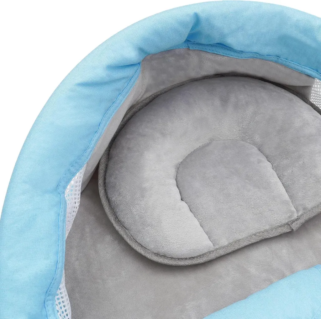 Balançoire Bébé Bluetooth S-Y608 Musicale avec 4 Vitesses de Balancement - 3