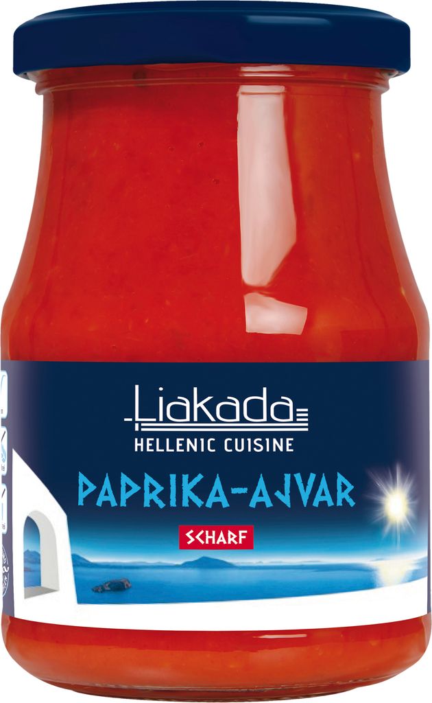 Ajvar de paprika fort Liakada Image du produit 