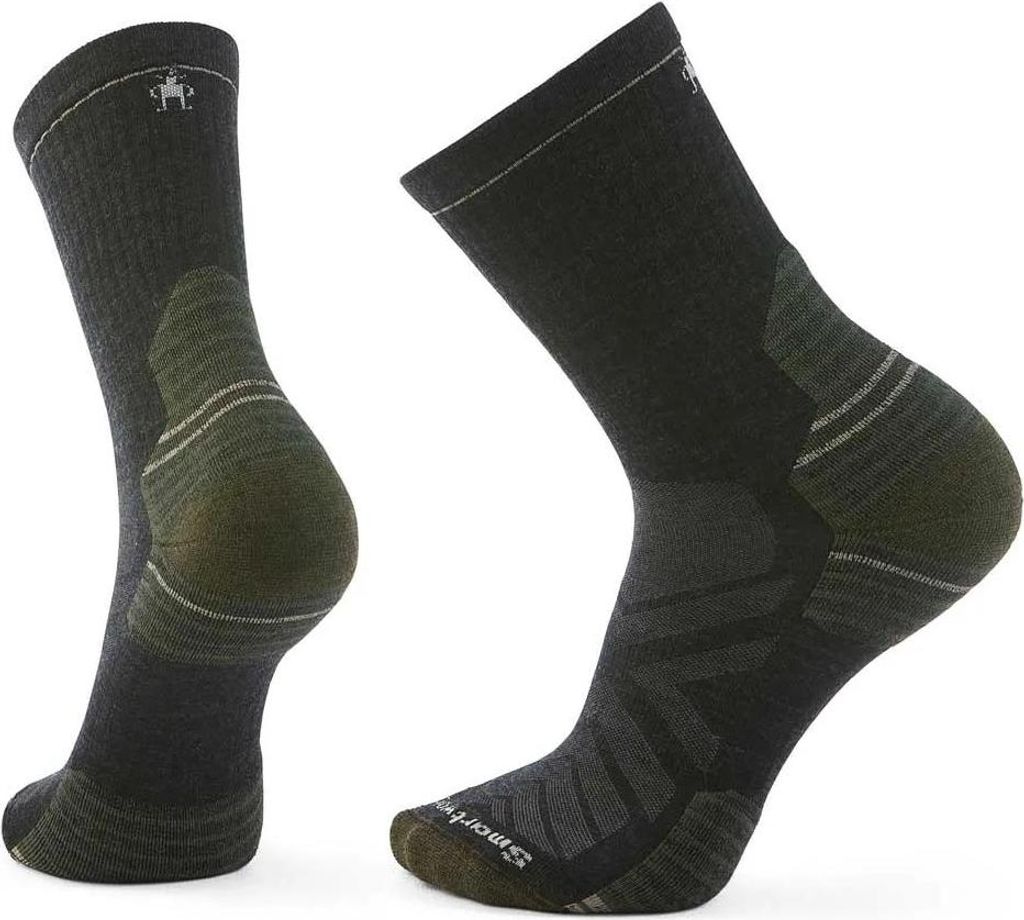 SMARTWOOL Hike Targeted Cushion Mid Crew Herren Wander Socken aus Wolle grau EU 42-45