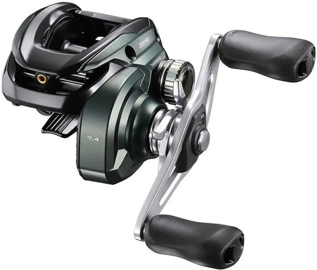 Moulinet baitcast Shimano Curado M 201HGM pour la pêche aux leurres