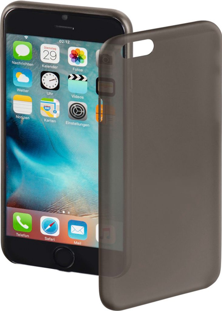 Hama Cover "Ultra Slim" für Apple iPhone 7, Schwarz