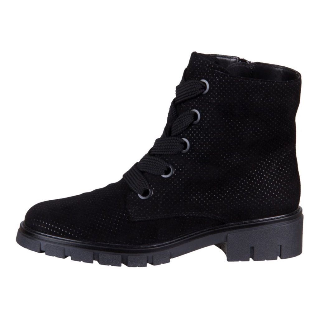 Ara  Damenschuhe Stiefeletten Schnürer Stiefel Schwarz Produktbild 