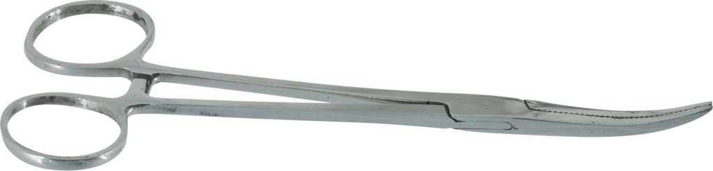 Saenger Inox Klemme 14cm Gebogen