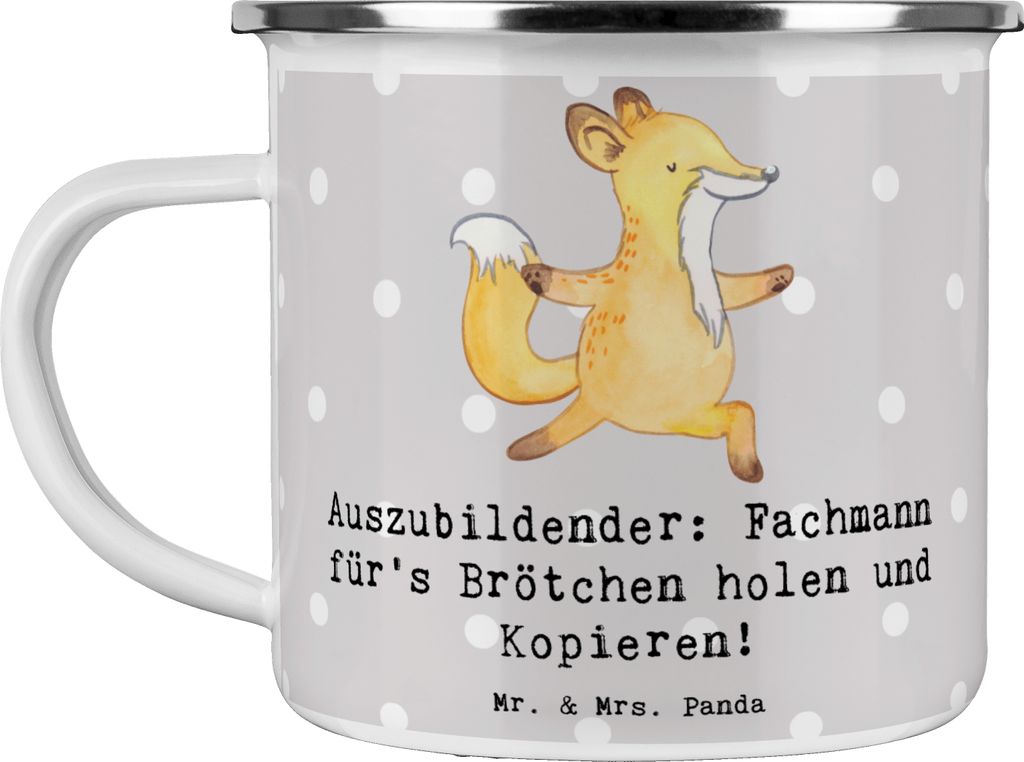 Mr. & Mrs. Panda Teetasse Auszubildender Profi - Grau Produktbild 