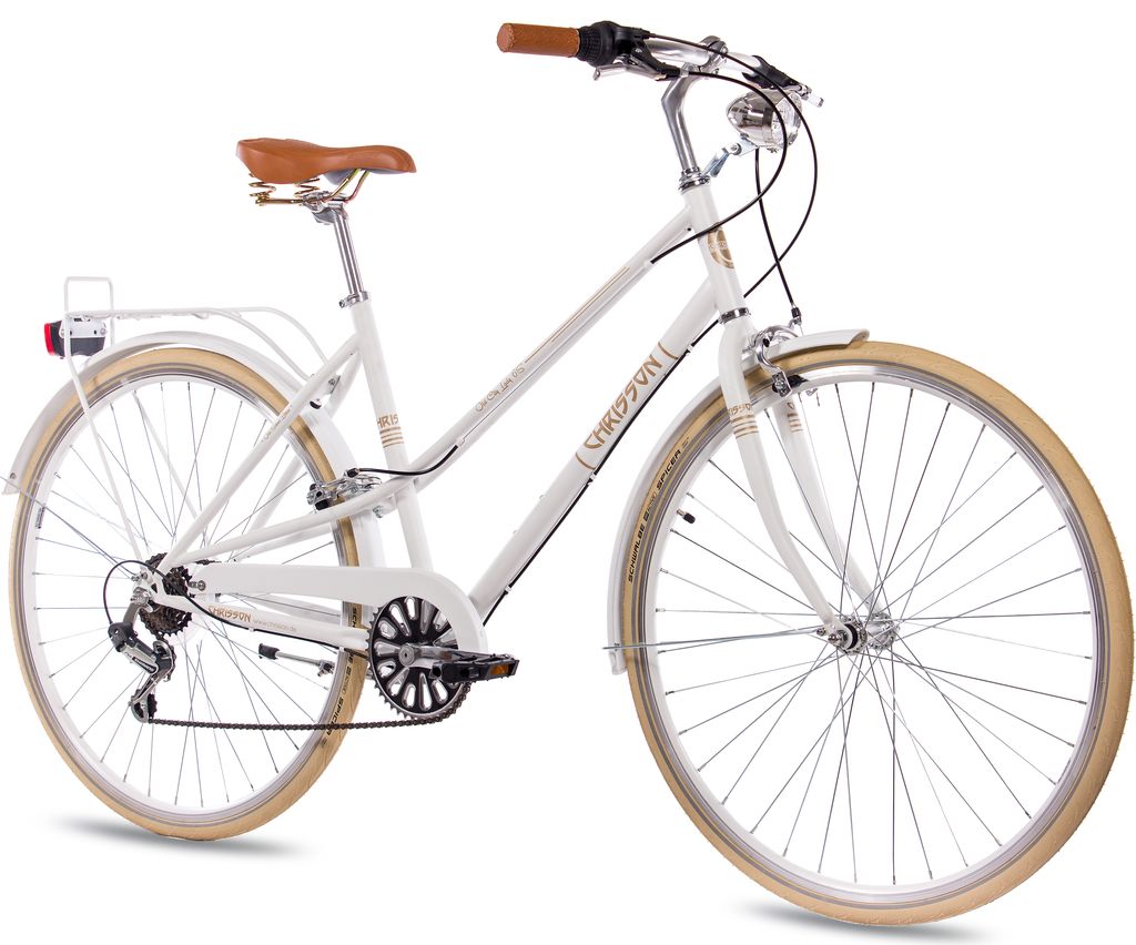 28 Zoll Citybike CHRISSON OLD CITY 6G SHIMANO Tourney weiß Produktbild 